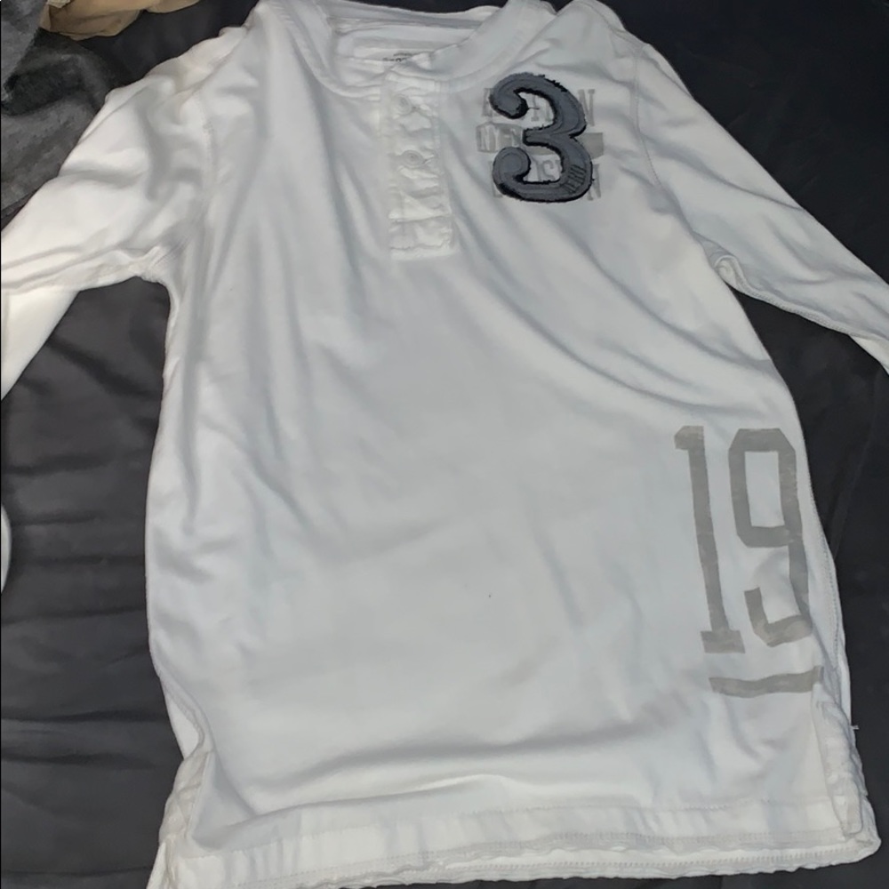 COPY - Mens Small Aeropostale White Long Sleeve Shirt